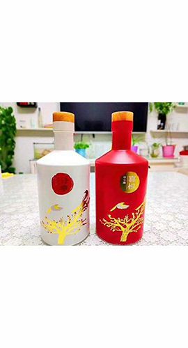 喷涂彩瓶 